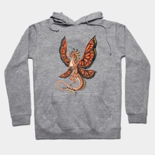 Gorgeous Monarch Butterfly Dragon Hoodie